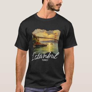 Istanbul Türkei Malerei Souvenir T-Shirt