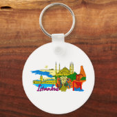 Istanbul - Türkei.png Schlüsselanhänger (Vorderseite)