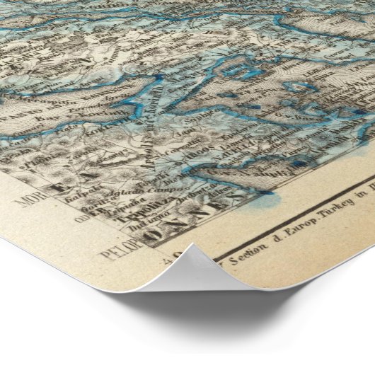 Istanbul, Türkei Poster (Ecke)