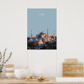Istanbul, Türkei Poster (Küche)
