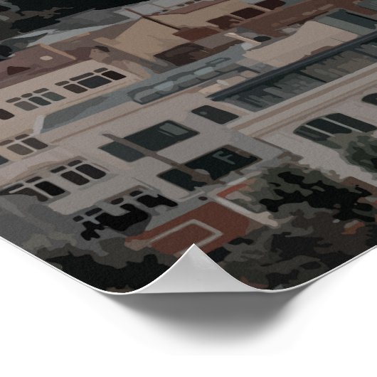 Istanbul, Türkei Poster (Ecke)