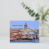 Istanbul, Türkei Postkarte (Stehend Vorderseite)