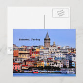 Istanbul, Türkei Postkarte (Vorne/Hinten)