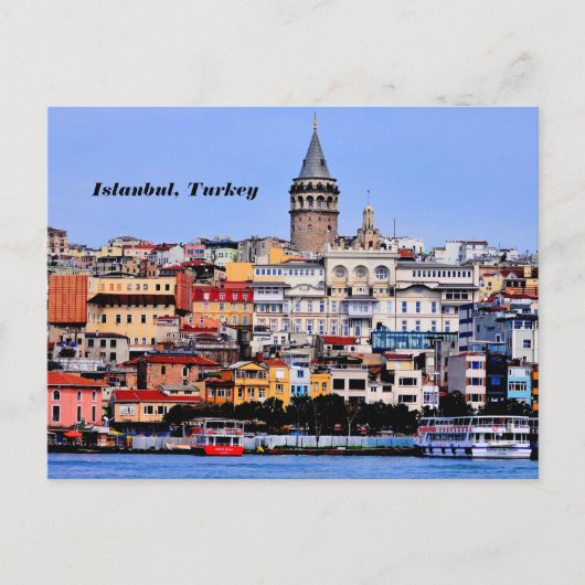 Istanbul, Türkei Postkarte (Vorderseite)