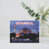 Istanbul, Türkei Postkarte (Stehend Vorderseite)