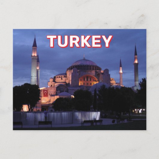 Istanbul, Türkei Postkarte (Vorderseite)