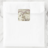 Istanbul, Türkei Quadratischer Aufkleber (Tasche)