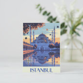 Istanbul, Türkei Reise Postkarte (Stehend Vorderseite)