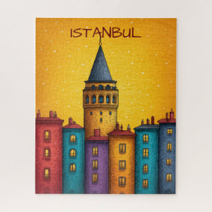 Istanbul Türkei Reise Puzzle