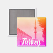 Istanbul Türkei Seraglio Topkapi Palast Magnet (Vorderseite/Rückseite)