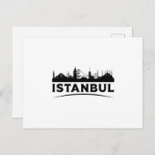 Istanbul Türkei Stadtbild Skyline Geschenkidee Postkarte (Vorne/Hinten)