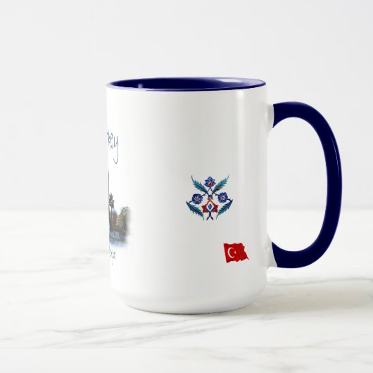 Istanbul, Türkei - Sultan Ahmet Moschee Tasse (Rechts)