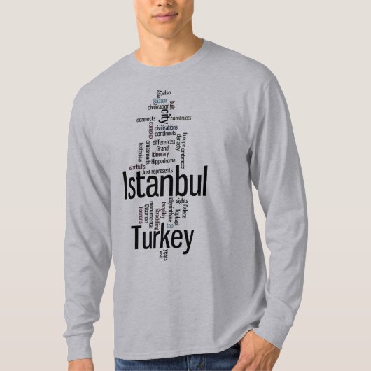 Istanbul Türkei T-Shirt (Vorderseite)