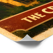 Istanbul Türkei - Vintage Reiseplakat Poster (Ecke)