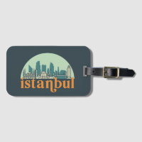 Istanbul Türkei Vintage Stadt Skyline Stadtbild Ku