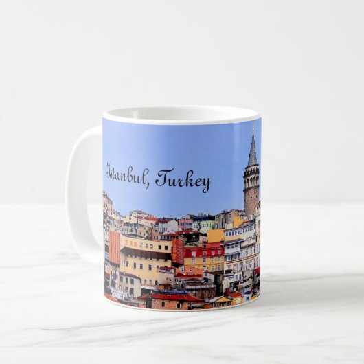 Istanbul, Turkey Kaffeetasse (Vorderseite Links)