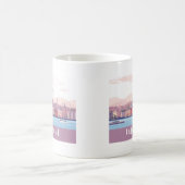 Istanbul Turkey Pastel Travel Design Kaffeetasse (Mittel)