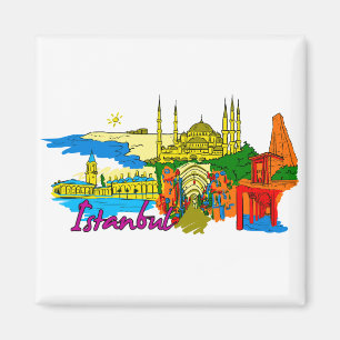 Istanbul - Turkey.png Magnet