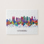 Istanbul Turkey Skyline Puzzle (Horizontal)