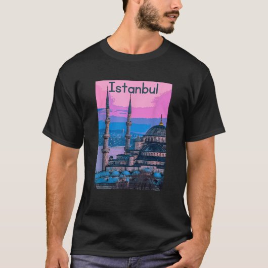 Istanbul Turkey Souvenir T-Shirt (Vorderseite)
