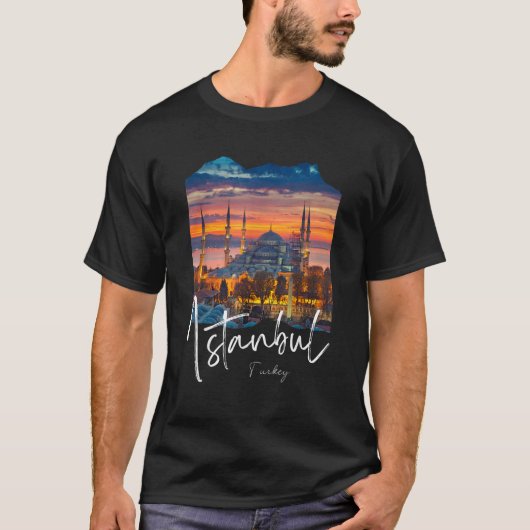 Istanbul Turkey Souvenir T Shirt (Vorderseite)