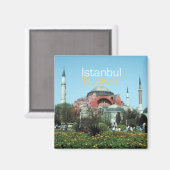 Istanbul Turkey Travel Foto Souvenir Magnete Magnet (Vorderseite/Rückseite)