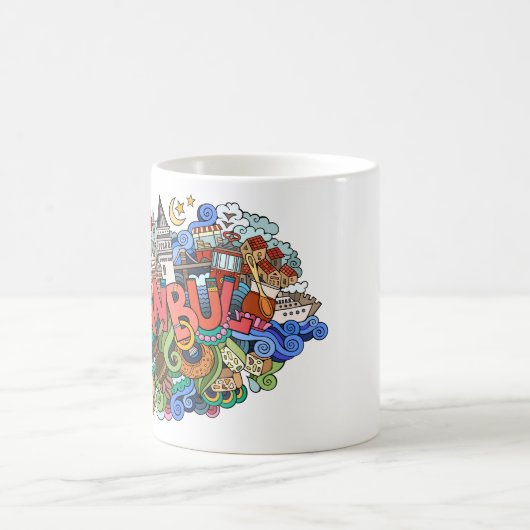 Istanbul Turkeye Kaffeetasse (Mittel)