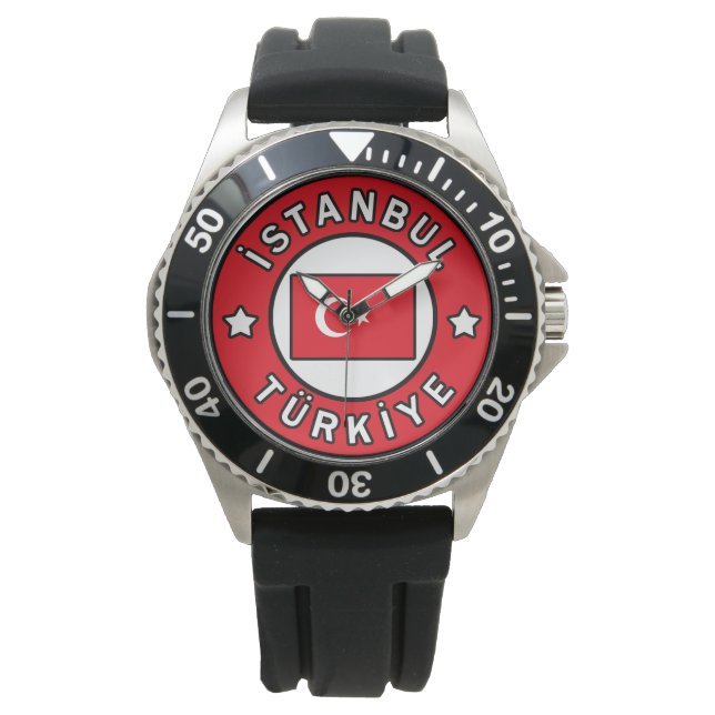 İstanbul Türkiye Armbanduhr (Vorderseite)