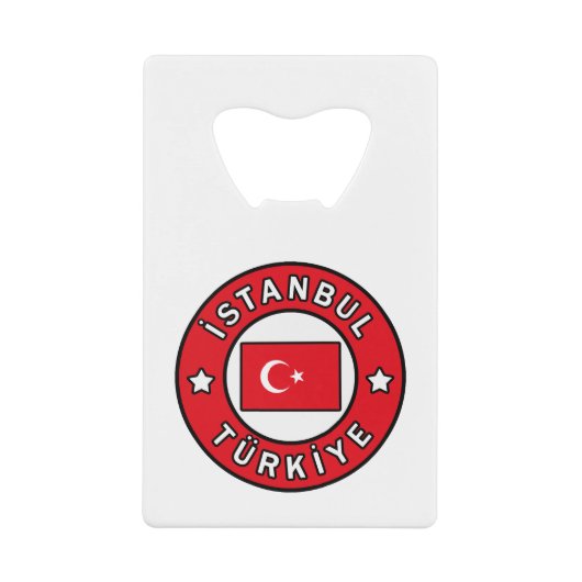 İstanbul Türkiye Geldbeutel Flaschenöffner (Vorderseite)
