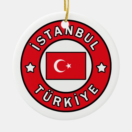 İstanbul Türkiye Keramik Ornament (Vorne)