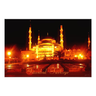 Istanbul Turkiye Moschee Fotodrucken Fotodruck