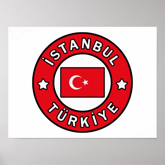 Istanbul Turkiye Poster (Vorne)