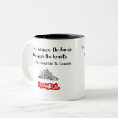 Istanbul Turkiye Souvenir Sultan Mehmet Fatih Quot Zweifarbige Tasse (Vorderseite Links)