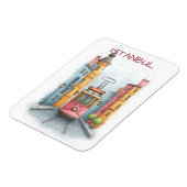 Istanbul Turkiye Travel Magnet (Linke Seite)