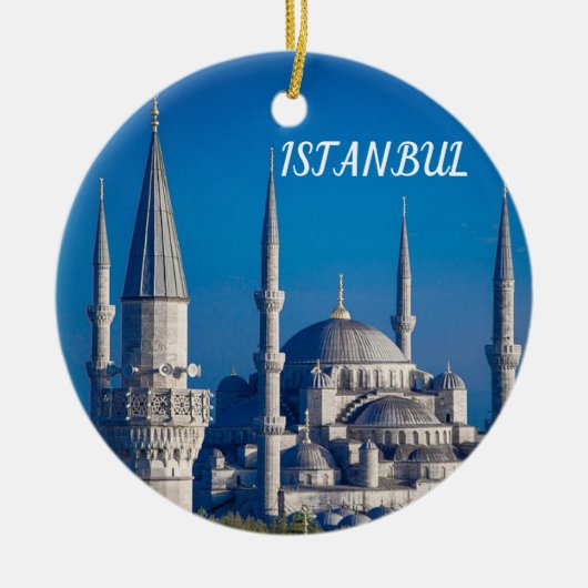 Istanbul Urlaub Weihnachtsschmuck (Vorne)