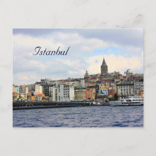 Istanbul View Postkarte