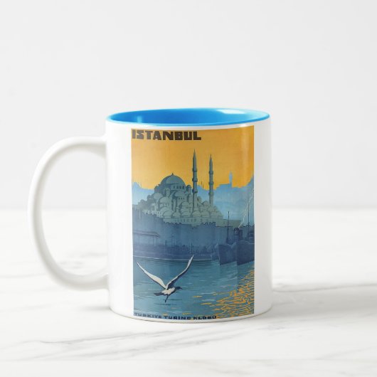ISTANBUL ZWEIFARBIGE TASSE (Links)