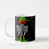 Istant Director Elf Xmas Funny Family Matching Chr Kaffeetasse (Links)