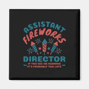 Istant Feuerwerk Direktor für Männer Frauen am 4. Magnet