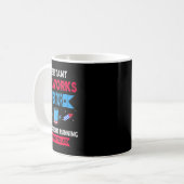 Istant Fireworks Director I Run You Run 4th Jul Kaffeetasse (Vorderseite Links)