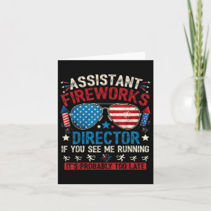 Istant Fireworks Director, wenn Sie sehen, 4. Juli Karte