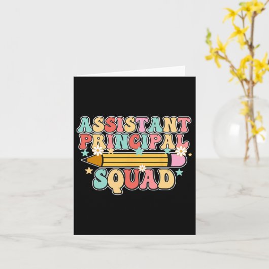 Istant Hauptplatz der Schule Rückkehr zur Schule Karte (Gelbe Blume)