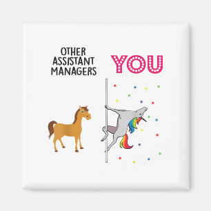 Istant Manager Funny Unicorn Magnet