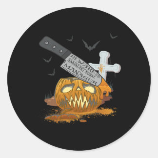 Istant Nurse Manager Funny Halloween Party Runder Aufkleber