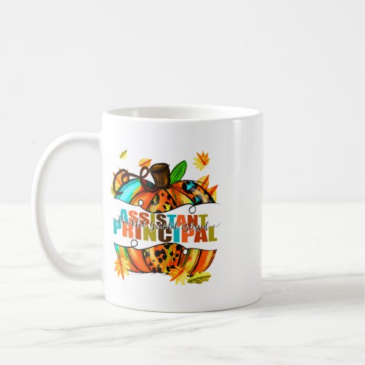 Istant Principal dankbar dankbar gesegnet Herbst Kaffeetasse (Links)