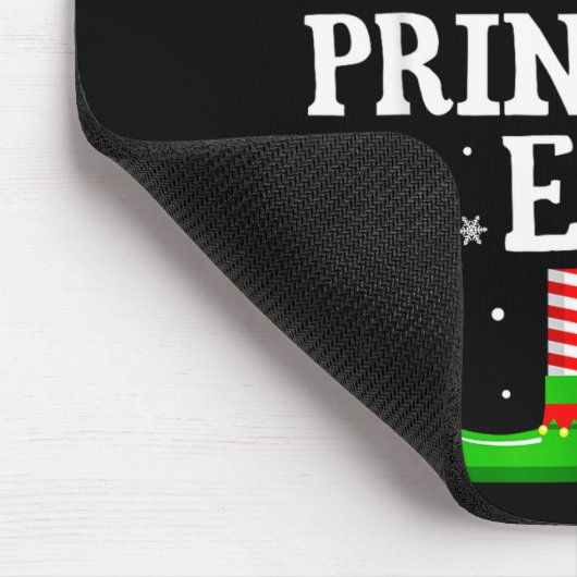 Istant Principal Elf Funny Christmas Family Matchi Mousepad (Ecke)