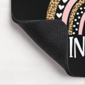 Istant Principal Fun Job Title School Worker Rainb Mousepad (Ecke)