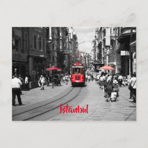 Istiklal Street, Istanbul Postkarte