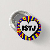 ISTJ MBTI 3 Cm Runder Abzeichen Button (Vorne & Hinten)