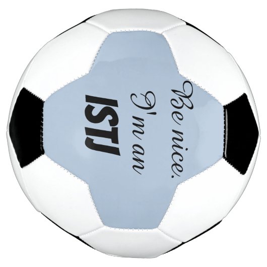 ISTJ Soccer Ball (Gedreht)